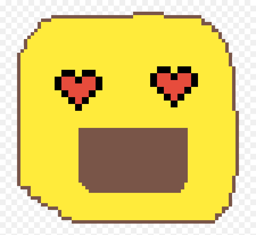 Pixilart - Heart Eye Emoji By Anonymous,Eyeball Emoji Text