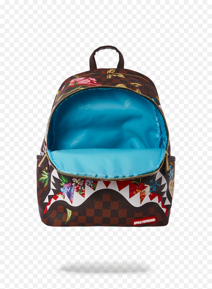Sprayground Garden Of Sharks Mini Backpack Emoji,Packing Suitcase Emoji
