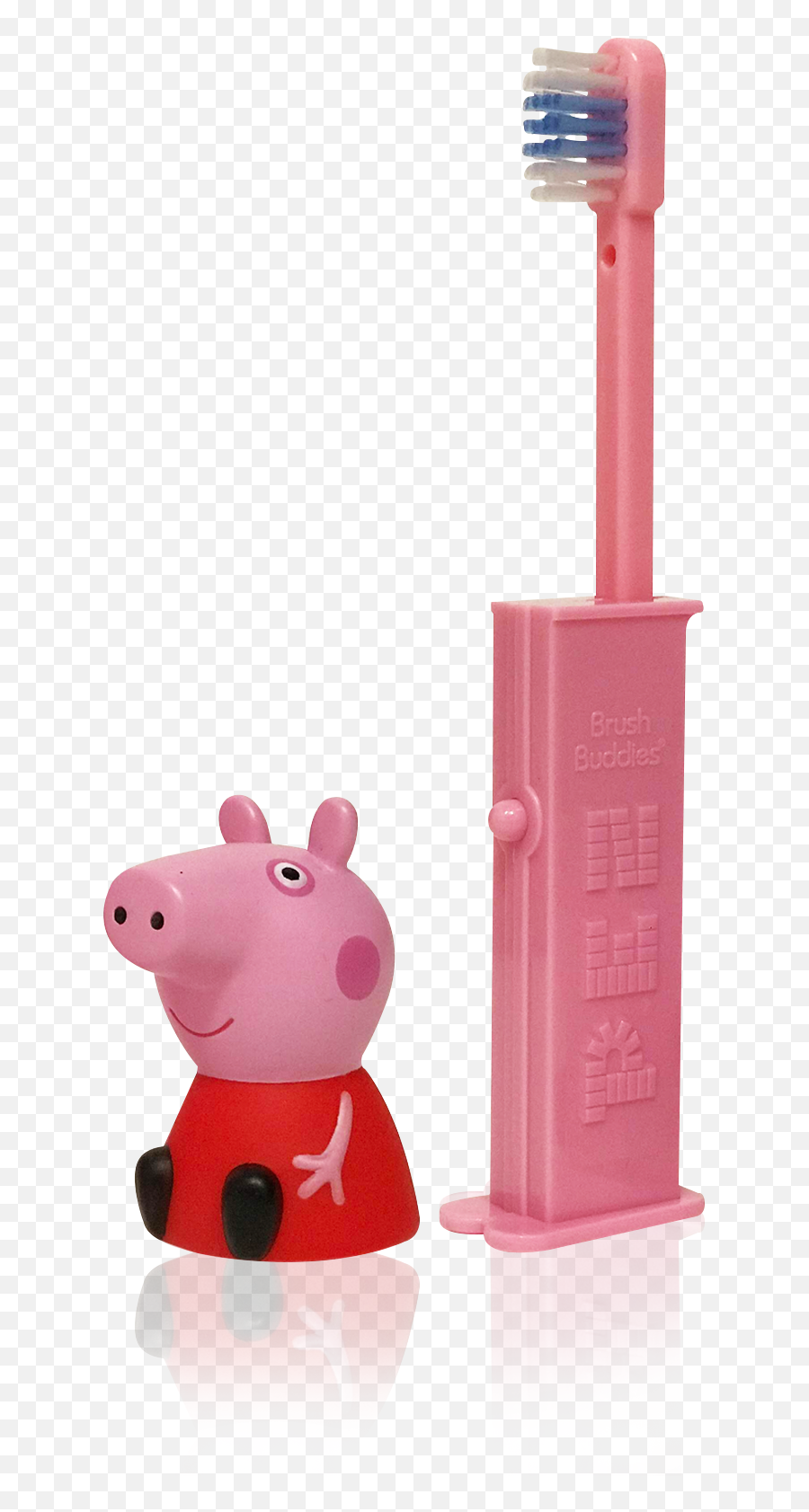 Brush Buddies Pez Poppin Peppa Pig - Toothbrush Holder Emoji,Lady And Pig Emoji