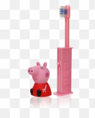 Brush Buddies Pez Poppin Peppa Pig - Toothbrush Holder Emoji,Lady And Pig Emoji