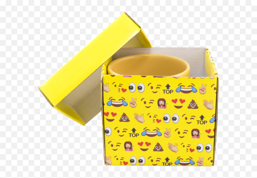 Download Hd Caneca Divertida - Emoji Nerd Personalizada Happy,Nerd Emoji