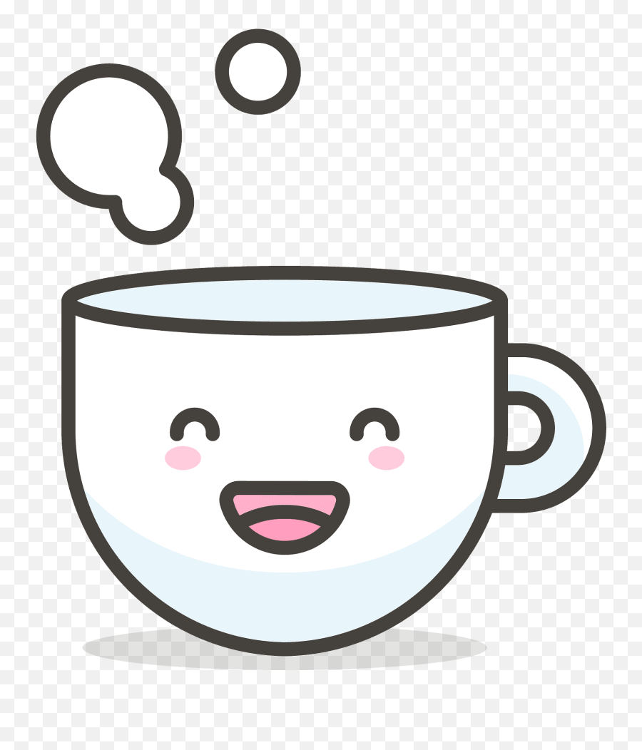 Hot Beverage Emoji Clipart,Coffee Cup Emoji