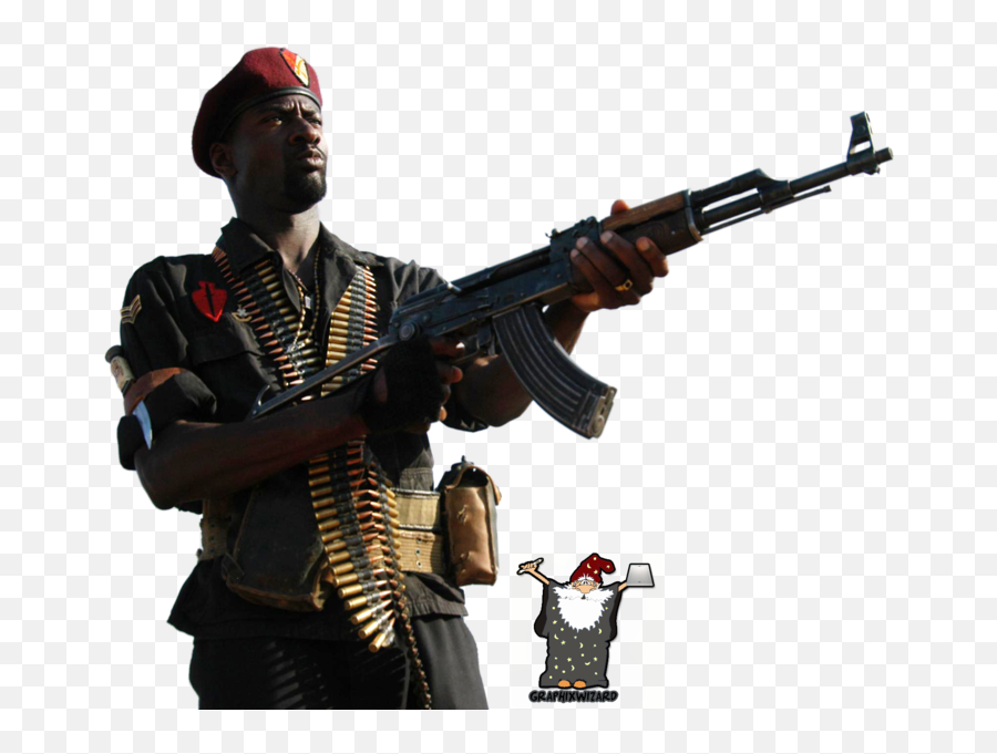 Mercenary With Ak - 47 Psd Official Psds Lord Of War Emoji,Ak 47 Emoji