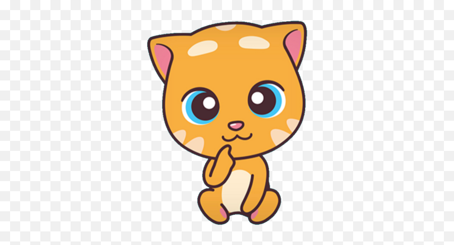 Ginger - Ginger Talking Tom Heroes Emoji,Ginger Emoji