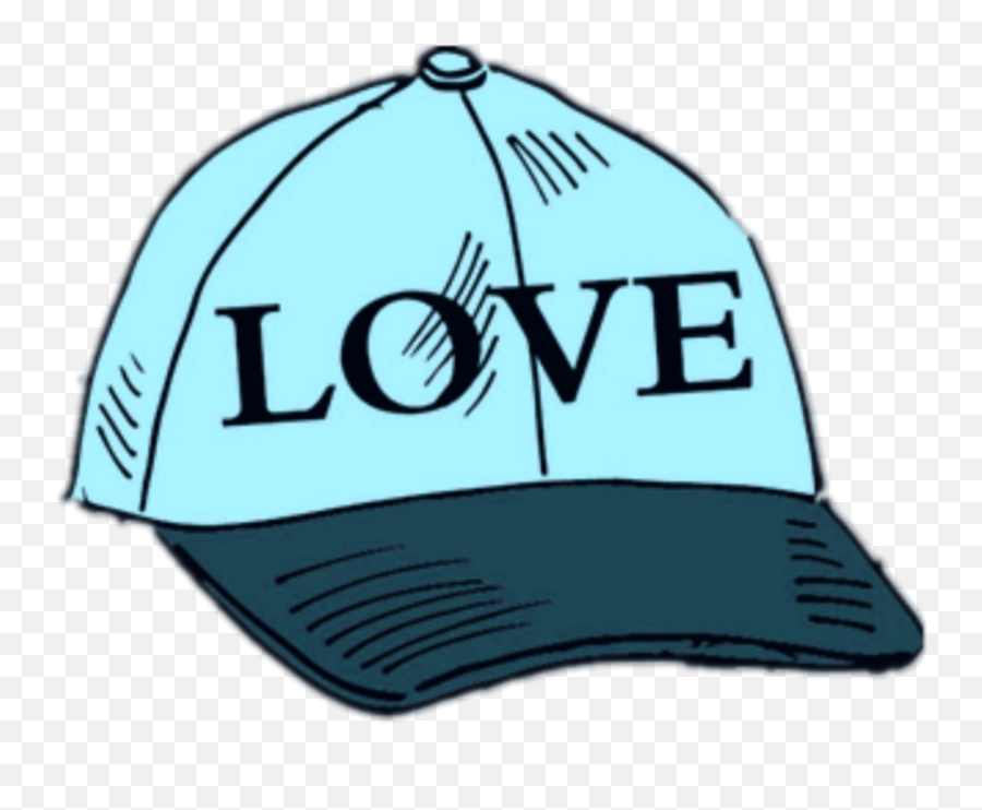 Love Caps Cap Hats Hat Blue Bluecap - For Baseball Emoji,Blue Cap Emoji