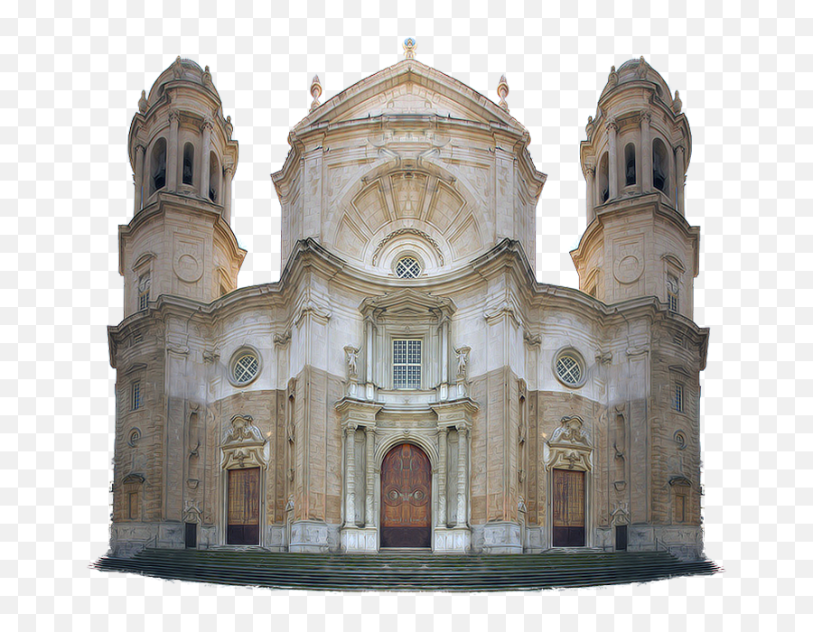 Cathedral Sticker - Cadiz Cathedral Emoji,Cathedral Emoji