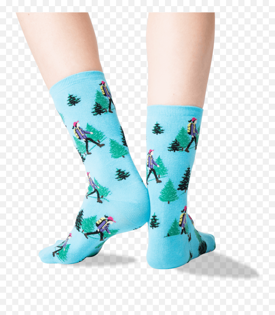 Womens Hiker Crew Socks - Unisex Emoji,Woman Plus Fish Emoji