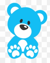 Faces Clipart Teddy Bear Faces Teddy Bear Transparent Free - Blue Teddy Bear Clipart Emoji,Cute Christmas Emoticons Bear
