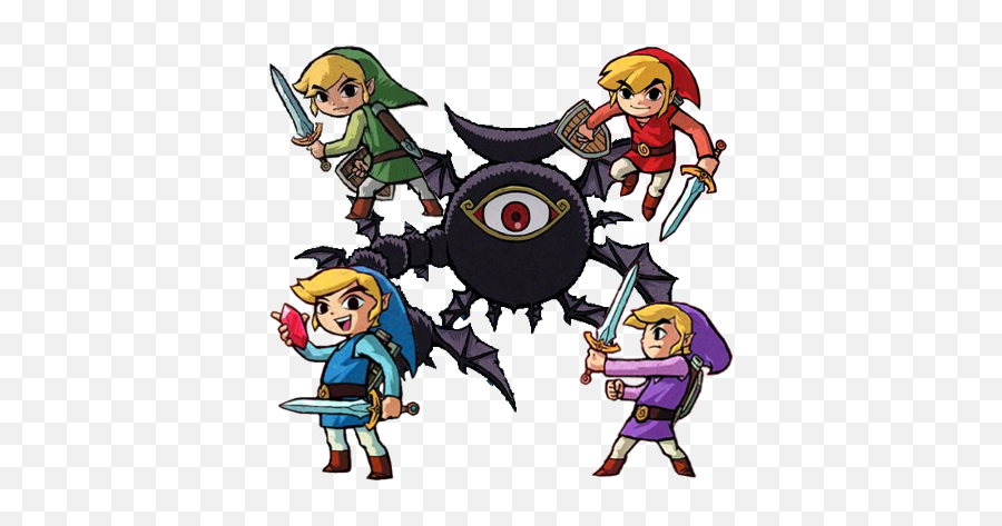 Who Are Four Swords Links And Vaati - Four Swords End Boss Emoji,Legend Of Zelda Light Emotion