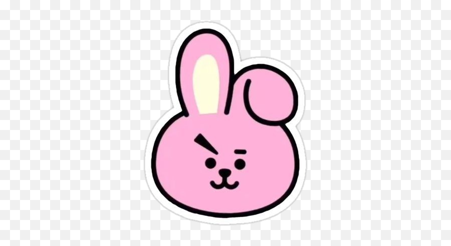 Bt21 Bts Jungkook Jungkookie Sticker - Cooky Bt21 Emoji,Jungkook Emoji Bunny Bts Emojis