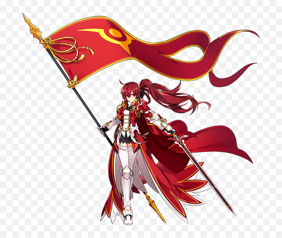 Elesisgallery Elsword Fantasy Character Design Game - Empire Sword Elesis Emoji,Elsword Erbluhen Emotion Vest