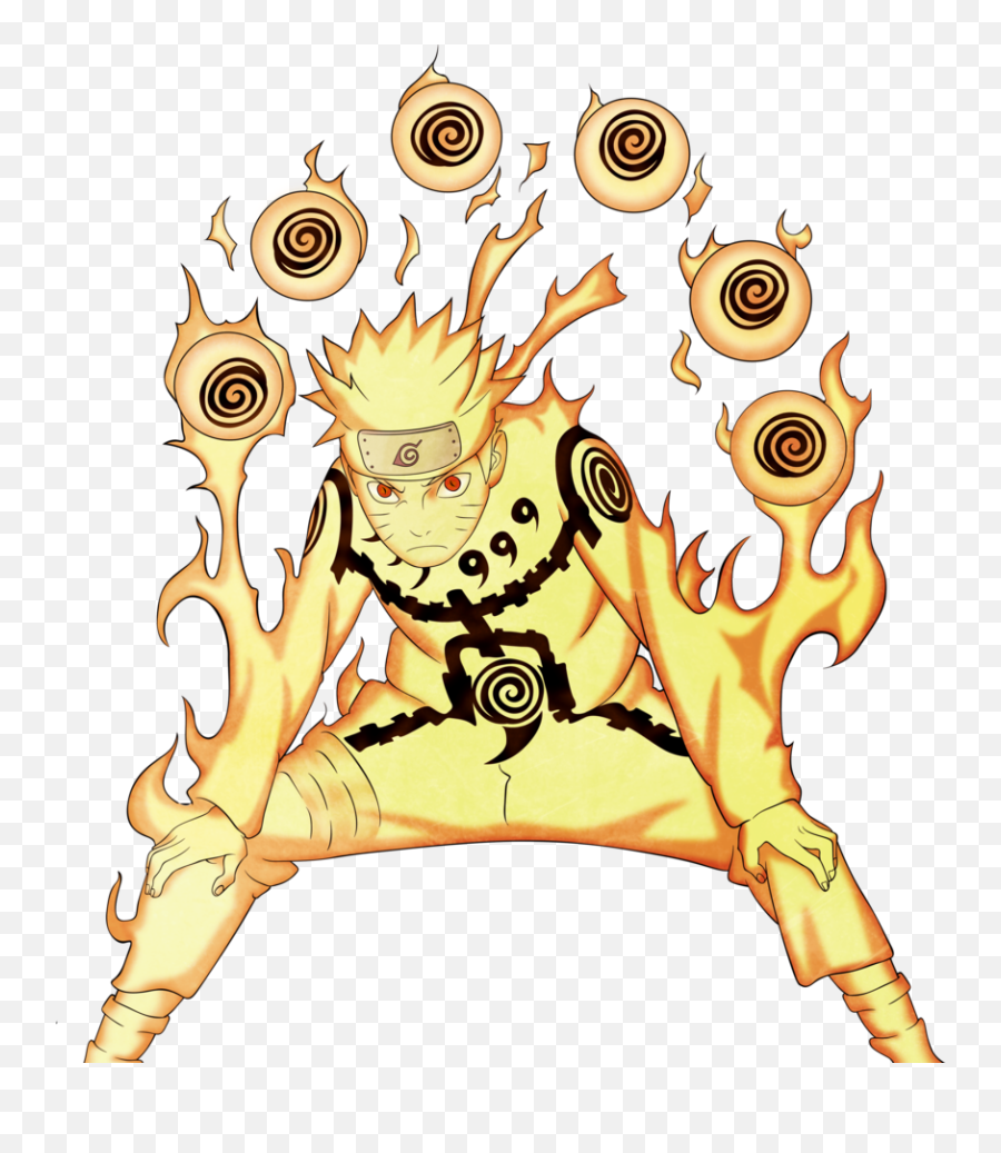 Full Tailed Beast Mode Like 8 Tails - Naruto Nine Tails Mode Emoji,Two Tailed Fox Emoji Destiny