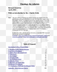 Pdf Theology For Atheists Richard E Ostrofsky - Academiaedu Document Emoji,Emotion Code Discarnates