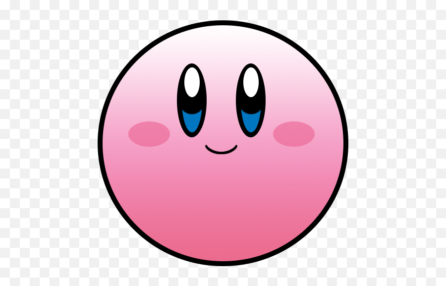 Kirby 2 - Happy Emoji,Kirby Emoticon