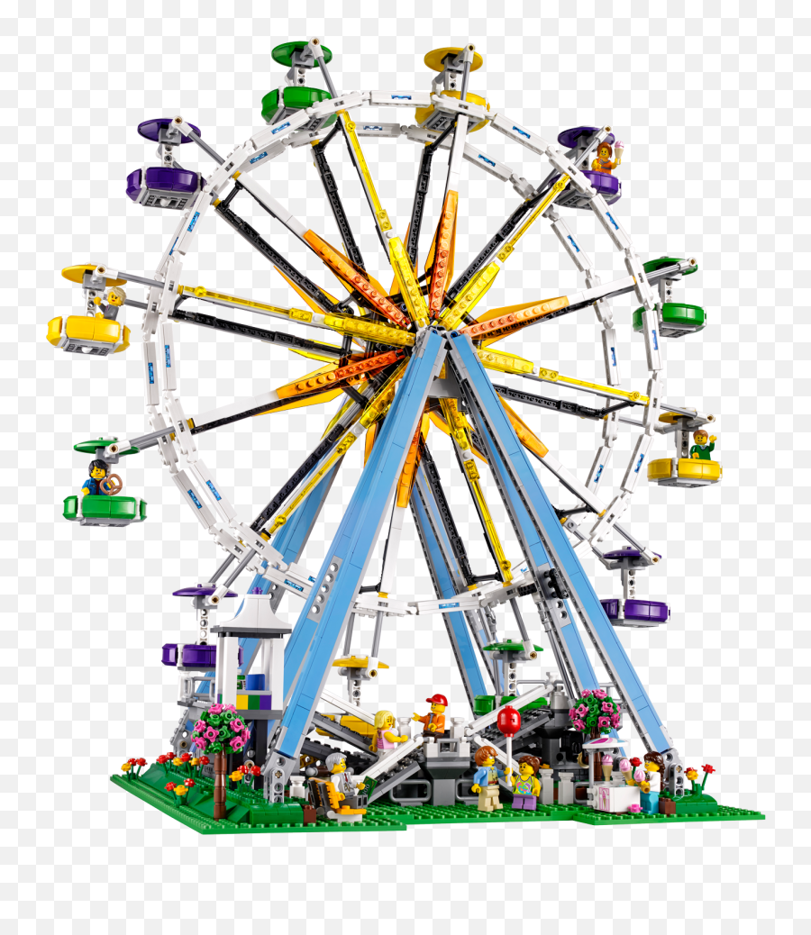Lepin 15012 Creator Ferris Wheel Compatible Lego 10247 - Lego Ferris Wheel Png Emoji,Iconic Milano Emotion Allowed Reviews