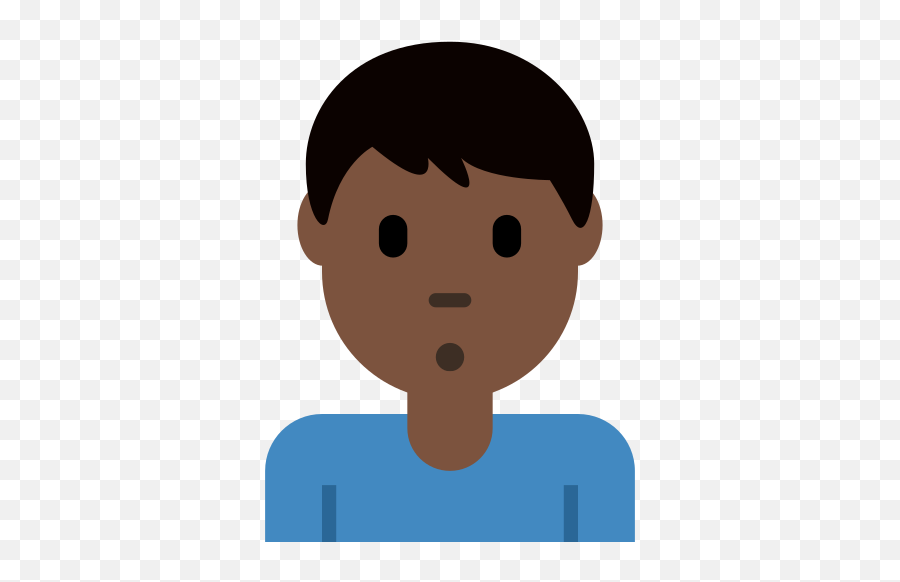 Dark Skin Tone Emoji - Human Skin Color,Man Boy Ghost Emoji