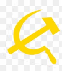 Hammer And Sickle Transparent Png - Hammer And Sickle Black And Yellow Emoji,Hammer And Sickle Emoticon