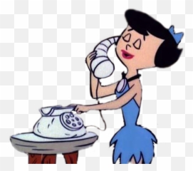 Betty Barney Bettyrubble Sticker By Skinny Sweaty Man - Fictional Character Emoji,Hot Sweating Emoji