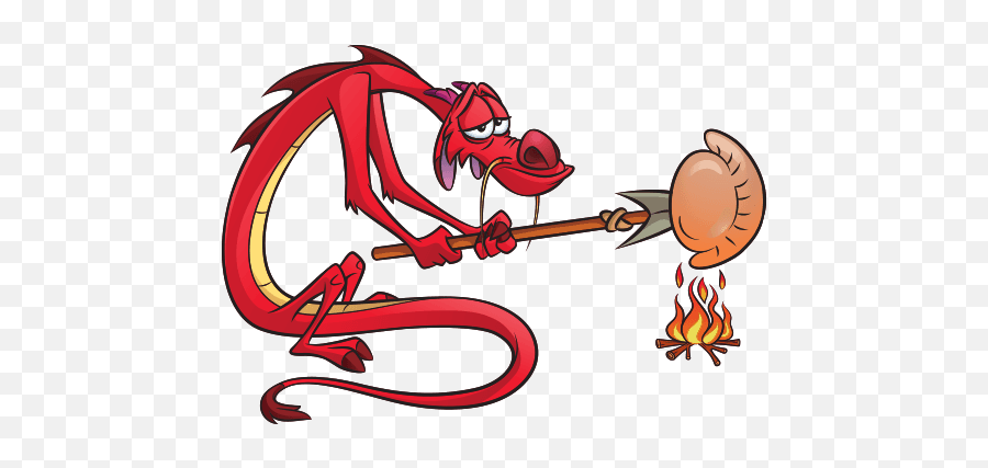 Vk Sticker 31 From Collection Mushu Download For Free Emoji,Mulan Disney Emojis