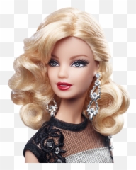 Platinum Label Barbie - Beautiful Barbie Dolls Wearing Dresses Emoji,Emotion Used On Barbie Ad Imagine The Possibilities