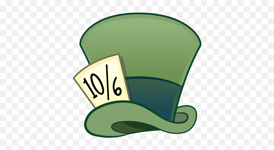 Pin En Alice In Wonderland Birthday Party - Mad Hatter Hat Png Emoji,Alice In Wonderland Emojis