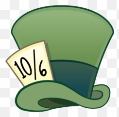 Pin En Alice In Wonderland Birthday Party - Mad Hatter Hat Png Emoji,Alice In Wonderland Emojis