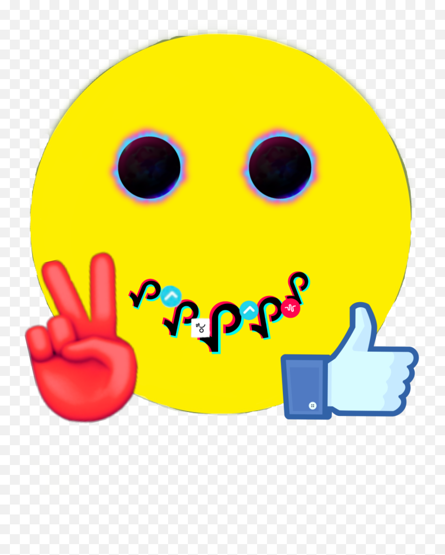 Tiktok Emoji Smiley Selbergemacht - Facebook Like,Emoji Tastatur
