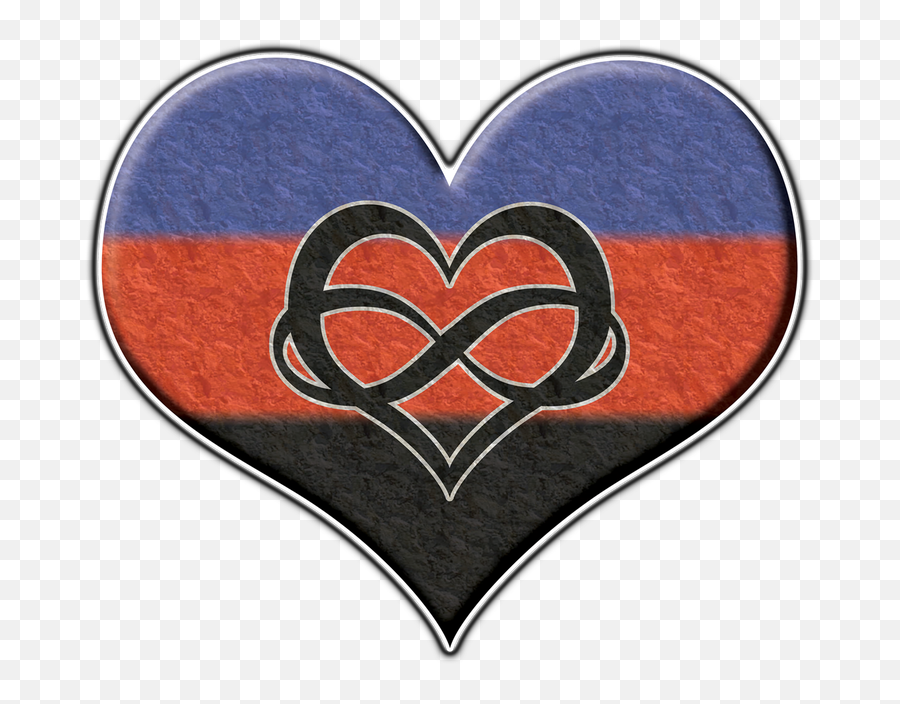 Polyamory Pride Heart - Live Loud Graphics Emoji,Pride Heart Emoji
