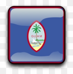 Guam Flag Vector Button Public Domain Vectors Emoji,Seel Emoji