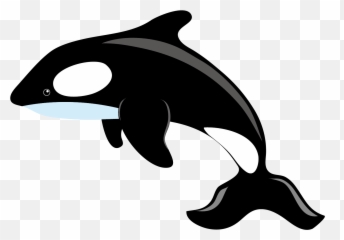 Killer Whale Blue Whale Clip Art - Killer Whale Clipart Emoji,Killer Whale Emoji