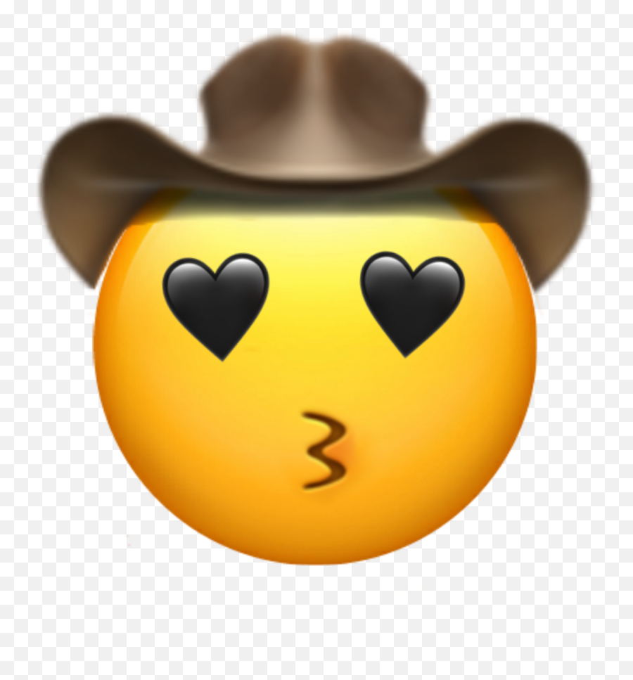 Cowboy Emojiiphone Iphone Emoji Cœur - Happy,Cowboy Emojis For Iphone