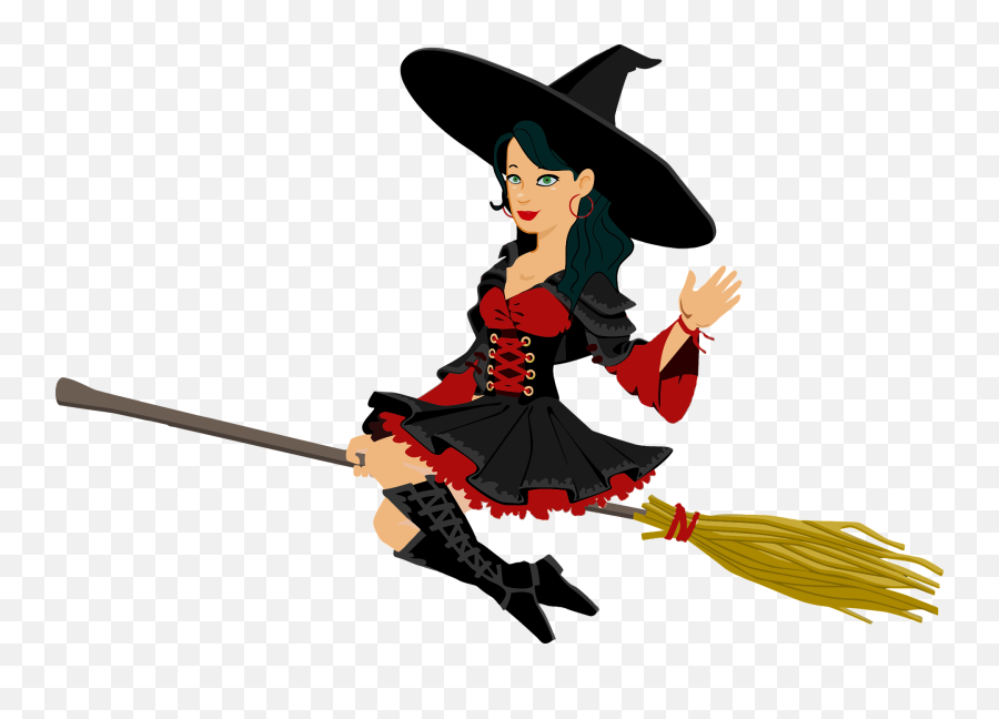 Happy Halloween Halloween Costume - Witch On Broom Emoji,Emoji Halloween Costumes