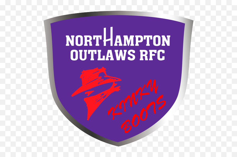 Kinky Boots Northampton Outlaws Rugby Football Club - Language Emoji,Kinky Boots Emoji