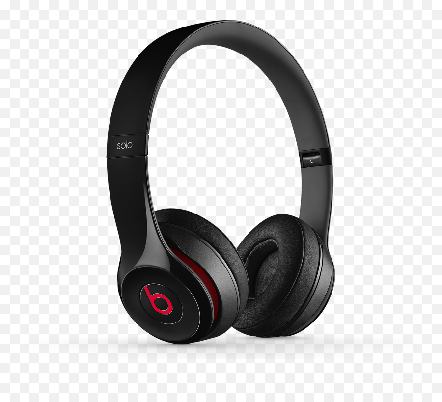 Beats Solo2 On - Beats By Dre Solo Black And Red Emoji,Emotion Headsets