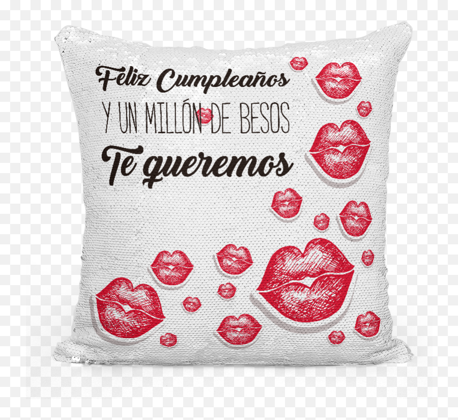 Cojin De Lentejuelas Cumpleaños Y - Decorative Emoji,Como Hacer Cojines De Emojis