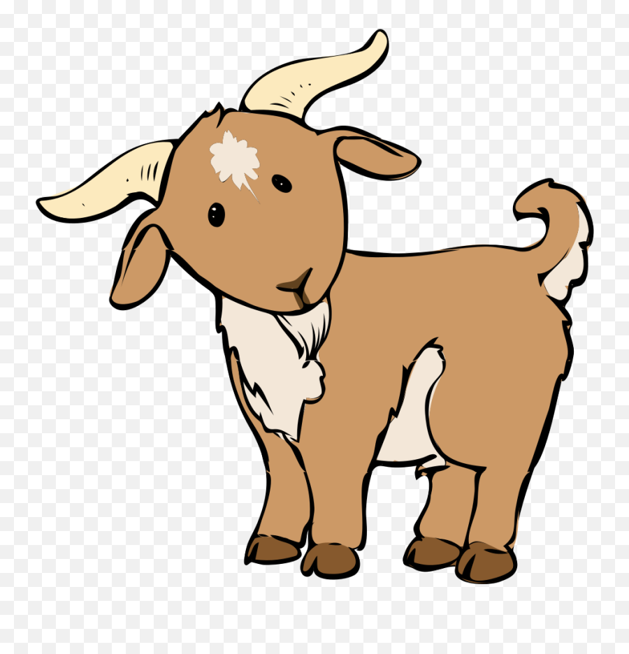 Clipart Goat Clipart Goat Transparent - Goat Clipart Emoji,Goat And Tea Emoji