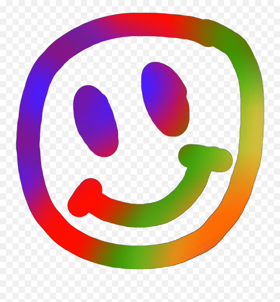 Smiley Smile Smileyface Face Sticker - Happy Emoji,Emo Face Emoticon