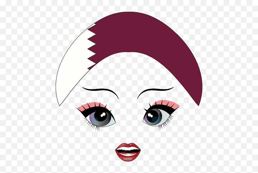 Pretty Qatari Girl Smiley Emoticon Clipart I2clipart Emoji,Free Emoticons For Facebook Chat