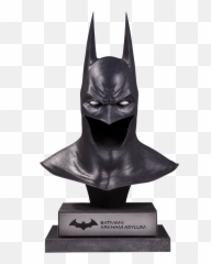 Batman Mask Png - Dc Collectibles Arkham Asylum Batman Cowl Emoji,Arkham City Background Emoticon
