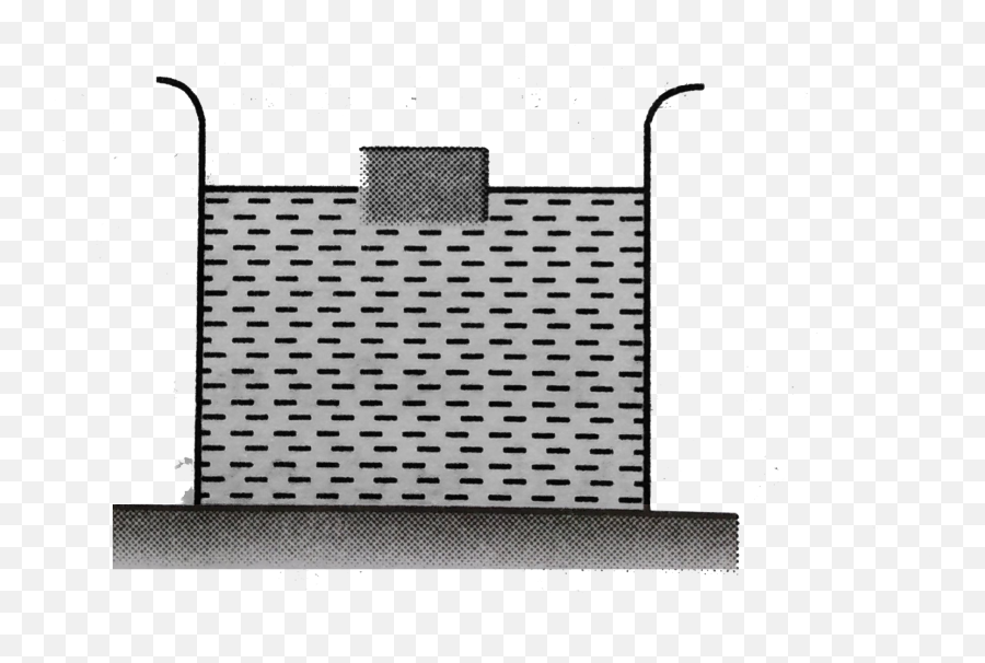 A Cubical Block Is Floating In A Liquid With Half Of Its - Dot Emoji,Emoji Level31