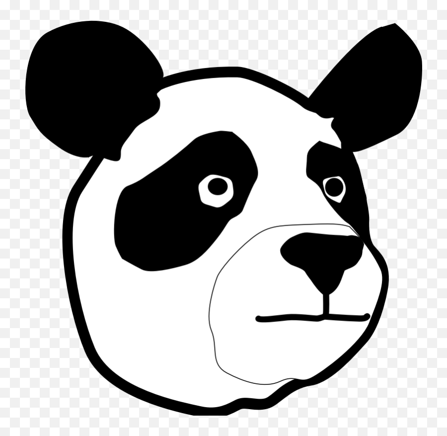 Bear Face Clip Art - Clipartsco Head Panda Clip Art Emoji,Sadpanda Emoji