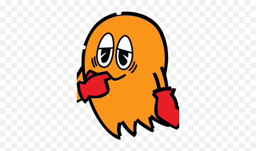 Clyde - Deviantart Pac Man Pinky Emoji,Rip Pacman Emoticon?
