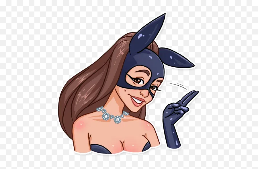 Ariana Grande Arimojis Whatsapp Stickers - Stickers Cloud Ariana Grande Stickers Telegram Emoji,Ariana Grande Emoji