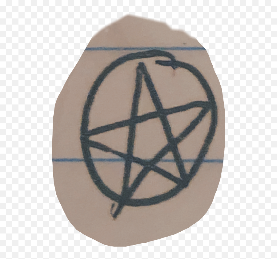 Satan Devil Demon Pentagram Paper - Geometric Emoji,Pentagram With Emojis