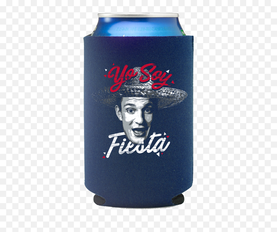 Yo Soy Fiesta Koozie Gronk Nation Official Apparel Gronk - Language Emoji,Patriots Emoticon Gronk