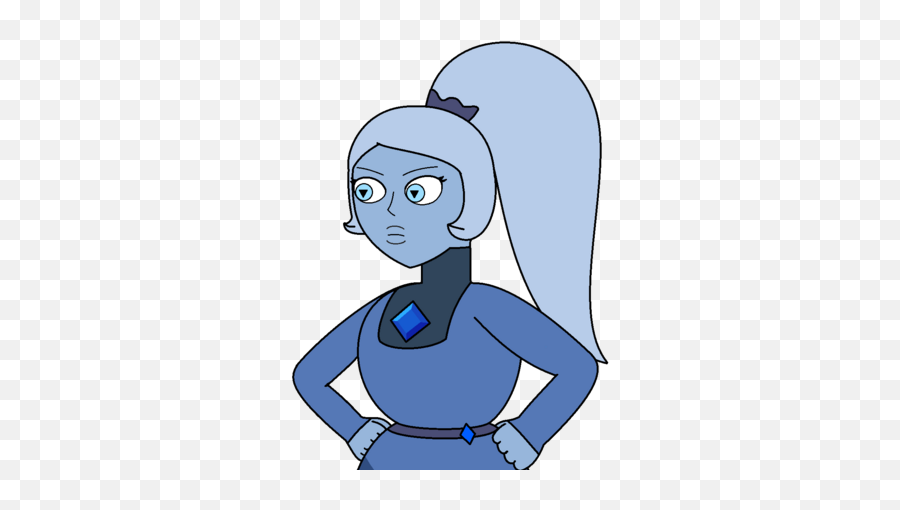 Blue Zirconia The Steven Universe Mars Au Wikia Fandom - Fictional Character Emoji,Herkimer Diamond Emotion Balancer