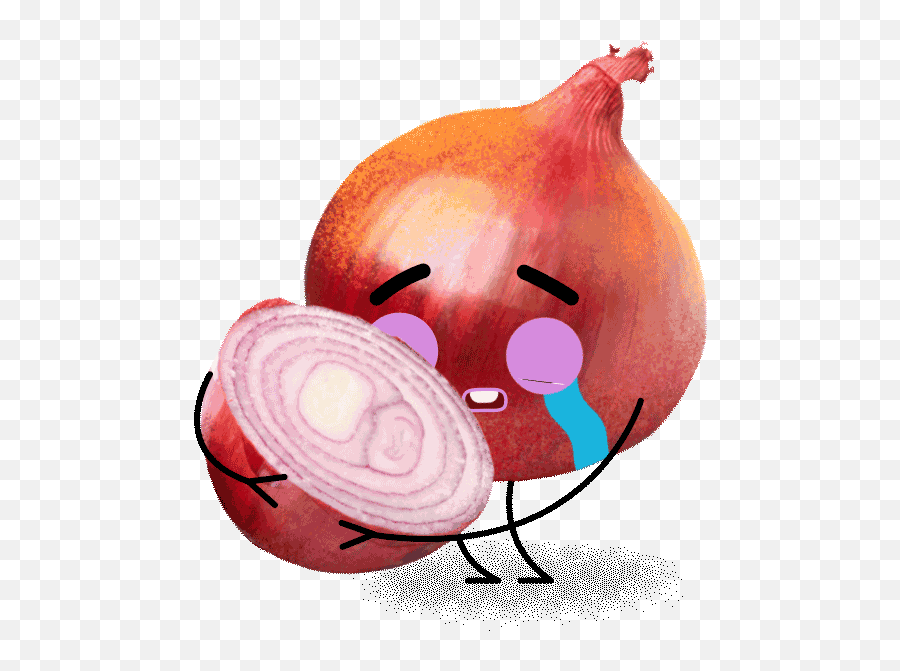 Crying - Dancing Onion Gif Transparent Emoji,Onion Emoticon Cry Gif