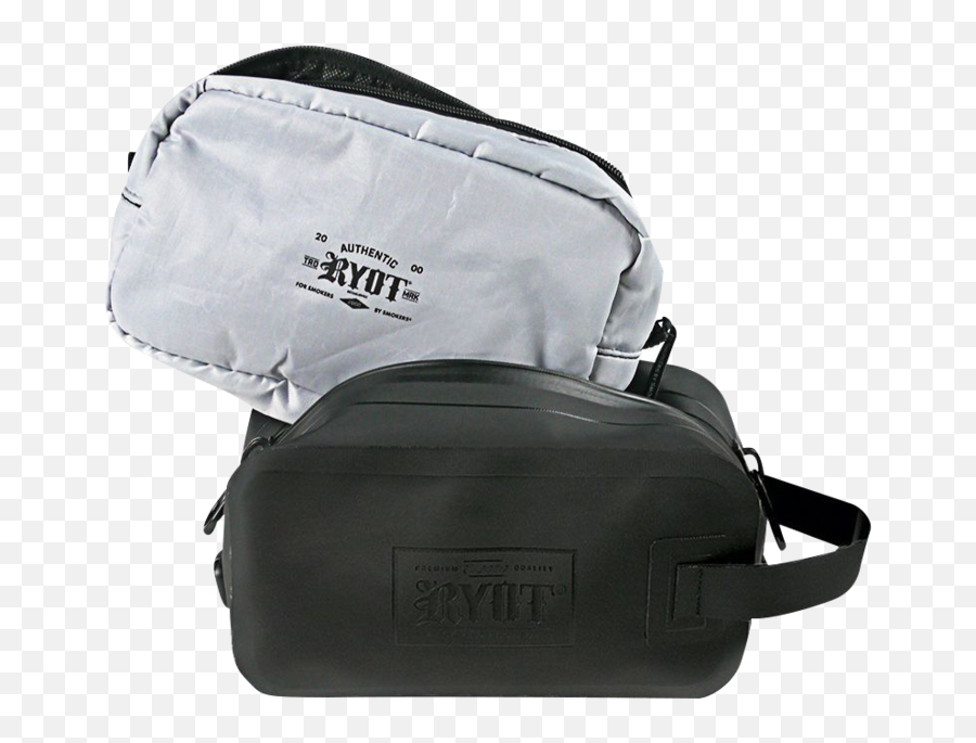 Ryot Dopp Kit Tote Bag With Ryot Lock Storages - Smell Proof Pouch For Weed Emoji,Nail Emoji Bag