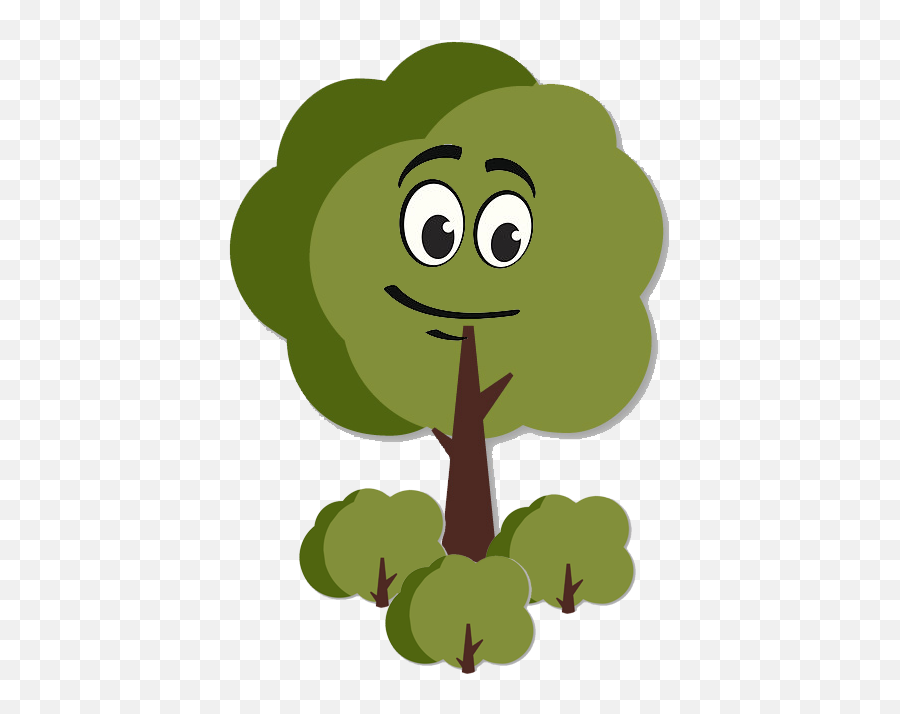 Are You Out Of Your Tree Sir - Smiling Trees Transparent Tree With Smile Png Emoji,Tree Hugger Emoticons