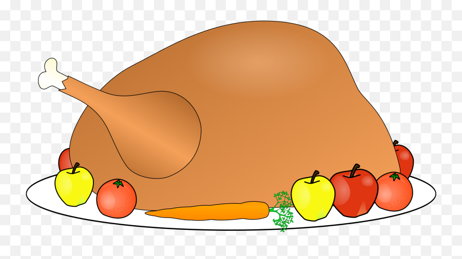 Thanksgiving Feast Clipart Png Images - Turkey At Thanksgiving Clipart Emoji,Imagenes Thanksgiving Emotion